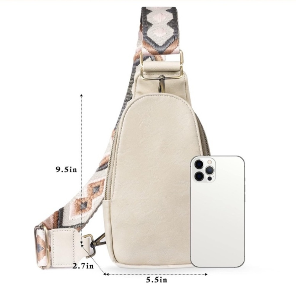 Women’s Cream Crossbody Bag